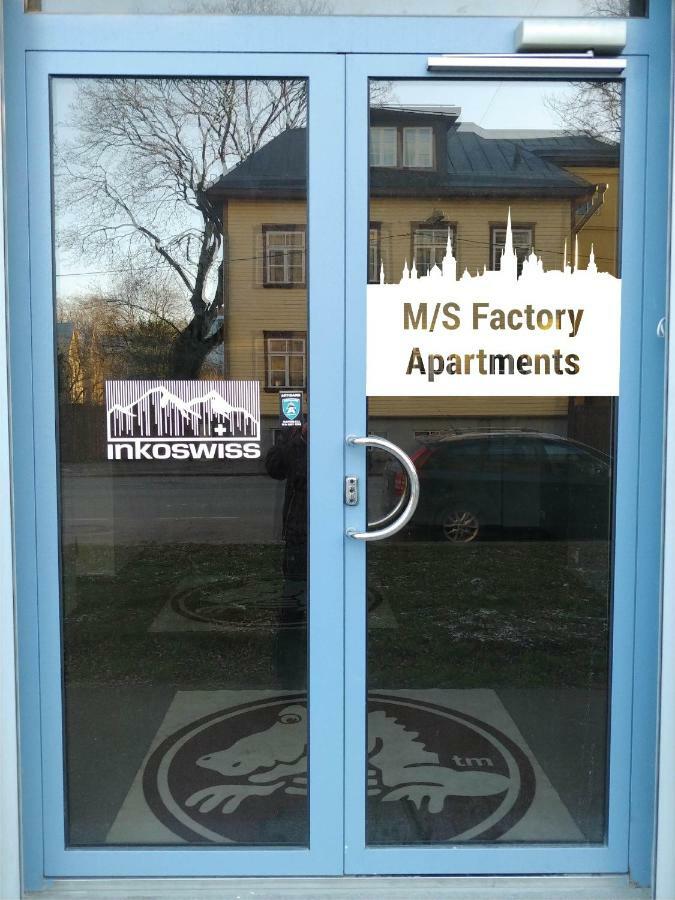 M/S Factory Apartments タリン エクステリア 写真